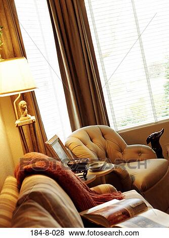 Furniture, Live, Armchair, Couch, Architecture, Architectural View Large Photo Image Stock Photo - Furniture, Live, Armchair, Couch, Architecture, Architectural. Fotosearch
