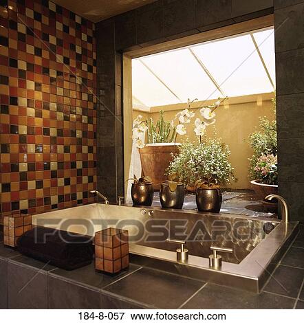 Indoors, Window, Stainless, Furniture, Architecture, Modern View Large Photo Image Stock Photo - Indoors, Window, Stainless, Furniture, Architecture, Modern. Fotosearch