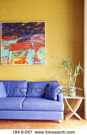 Living, Furnishing, Furniture, Couch, Interior, Room View Large Photo Image Stock Photo - Living, Furnishing, Furniture, Couch, Interior, Room. Fotosearch