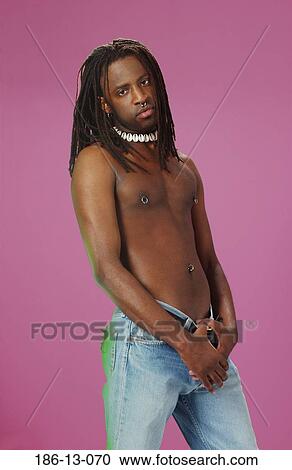 Stock Image - Generation, Handsome, Black, Testimonial, People. Fotosearch