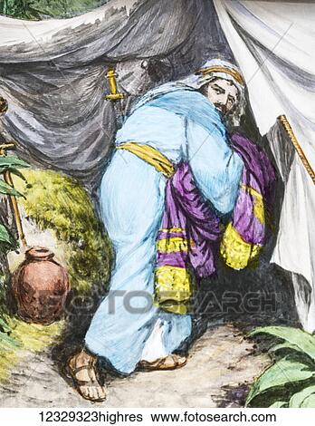 A hand coloured magic lantern slide circa 1900. Abels sacrifice, Genisis View Large Photo Image Stock Photograph - A hand coloured magic lantern slide circa 1900. Abels sacrifice, Genisis. Fotosearch