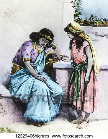 A hand coloured magic lantern slide circa 1900. Namaans slave girl with Nahmaans wife talking at table. View Large Photo Image Stock Photograph - A hand coloured magic lantern slide circa 1900. Namaans slave girl with Nahmaans wife talking at table.. Fotosearch
