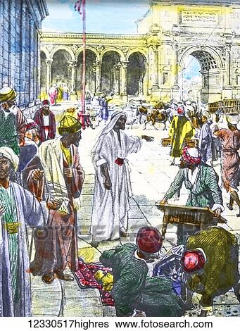 A hand coloured magic lantern slide circa 1900. Series The life of jesus of Nazareth. Money lenders driven from the temple. and he found in the temple men selling oxen and sheep and doves, and money-changers at their tables. And making a kind of whip... View Large Photo Image Stock Photograph - A hand coloured magic lantern slide circa 1900. Series The life of jesus of Nazareth. Money lenders driven from the temple. and he found in the temple men selling oxen and sheep and doves, and money-changers at their tables. And making a kind of whip.... Fotosearch