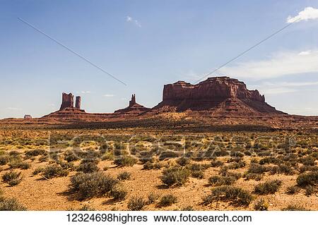 A rugged rock formation in the desert; Arizona, United States of America View Large Photo Image Stock Photograph - A rugged rock formation in the desert; Arizona, United States of America. Fotosearch