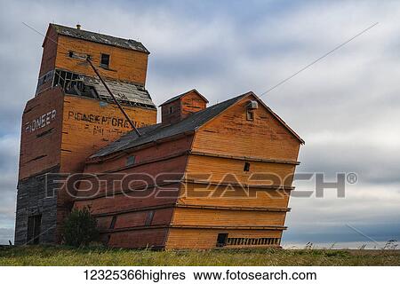 Abandoned grain elevator; White Bear, Saskatchewan, Canada View Large Photo Image Stock Photograph - Abandoned grain elevator; White Bear, Saskatchewan, Canada. Fotosearch