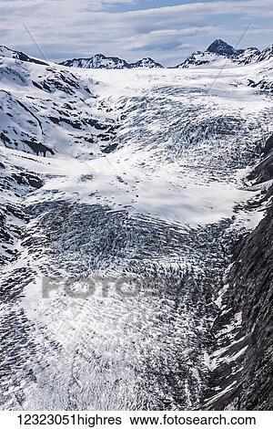Aerial view of Whiteout Glacier in the Chugach Mountains near Anchorage, Chugach State Park; Alaska, United States of America View Large Photo Image Stock Photograph - Aerial view of Whiteout Glacier in the Chugach Mountains near Anchorage, Chugach State Park; Alaska, United States of America. Fotosearch