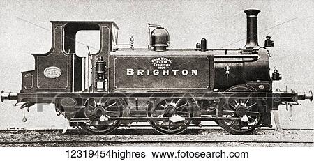 An engine of the The London, Brighton and South Coast Railway aka LB&SCR, the Brighton line, the Brighton Railway or the Brighton. From The Pageant of the Century, published 1934. View Large Photo Image Stock Photograph - An engine of the The London, Brighton and South Coast Railway aka LB&SCR, the Brighton line, the Brighton Railway or the Brighton. From The Pageant of the Century, published 1934.. Fotosearch