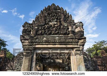 Banteay Samre Temple, Angkor Archeological Park; Siem Reap Province, Cambodia View Large Photo Image Stock Photograph - Banteay Samre Temple, Angkor Archeological Park; Siem Reap Province, Cambodia. Fotosearch