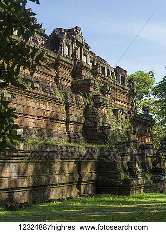 Baphuon, Angkor Thom; Krong Siem Reap, Siem View Large Photo Image Stock Photograph - Baphuon, Angkor Thom; Krong Siem Reap, Siem. Fotosearch
