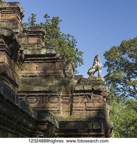 Stock Photograph - Baphuon, Angkor Thom; Krong Siem Reap, Siem Reap Province, Cambodia. Fotosearch