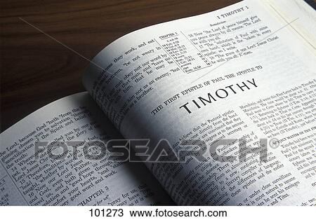 Bible open to First Timothy View Large Photo Image Stock Image - Bible open to First Timothy. Fotosearch