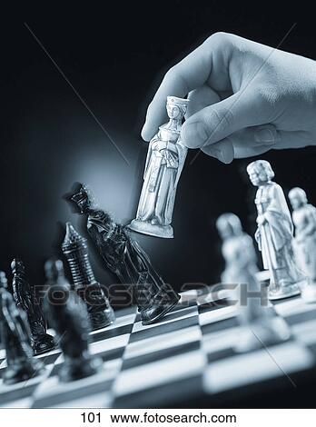 Black and white chess match View Large Photo Image Stock Image - Black and white chess match. Fotosearch