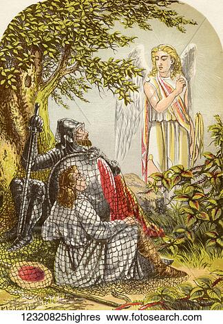 Christian and Hopeful Caught in the Net. Illustration by A. F. Lydon. From the book The Pilgrims Progress by John Bunyan published c. 1880. View Large Photo Image Stock Photograph - Christian and Hopeful Caught in the Net. Illustration by A. F. Lydon. From the book The Pilgrims Progress by John Bunyan published c. 1880.. Fotosearch