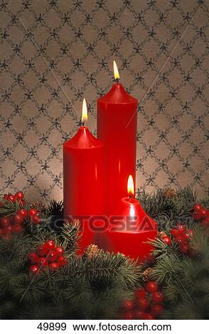 Stock Photo - Christmas arrangement. Fotosearch