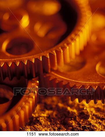 Closeup of gears View Large Photo Image Stock Image - Closeup of gears. Fotosearch