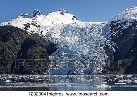 Coxe Glacier in Barry Arm of Prince William Sound, South-central Alaska; Alaska, United States of America View Large Photo Image Stock Photograph - Coxe Glacier in Barry Arm of Prince William Sound, South-central Alaska; Alaska, United States of America. Fotosearch