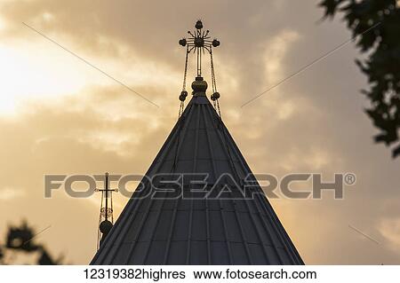 Stock Photograph - Cupola of Sioni Cathedral of the Dormition; Tbilisi, Georgia. Fotosearch
