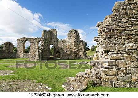 Easby Abbey ruins; Richmond, Yorkshire, England View Large Photo Image Stock Photograph - Easby Abbey ruins; Richmond, Yorkshire, England. Fotosearch