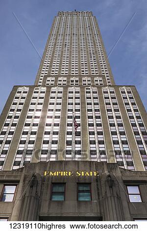 Stock Photograph - Empire State Building; New York City, New York, United States of America. Fotosearch