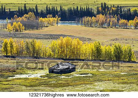 Stock Photograph - Farm Structures. Fotosearch