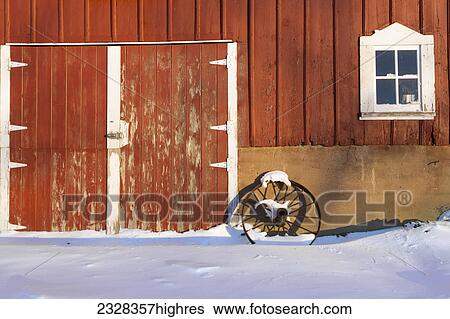 Stock Photograph - Farm Structures. Fotosearch