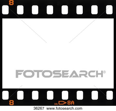 Stock Photo - Filmstrip background with number 8. Fotosearch