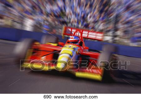 Formula racing car at speed View Large Photo Image Stock Image - Formula racing car at speed. Fotosearch