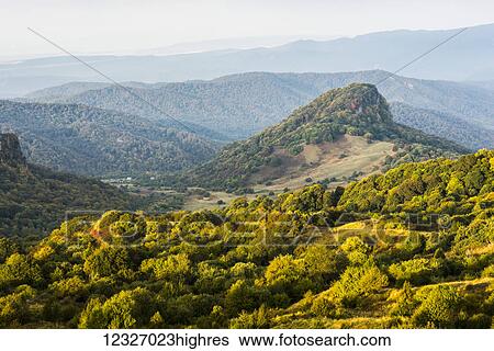 Georgia mountains, illuminated by the first rays of morning light; Kakheti, Georgia View Large Photo Image Stock Photograph - Georgia mountains, illuminated by the first rays of morning light; Kakheti, Georgia. Fotosearch