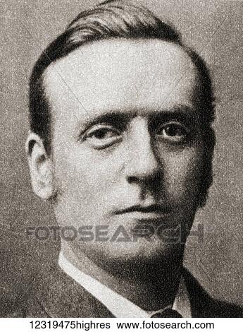 Stock Photograph - Herbert Henry Asquith, 1st Earl of Oxford and Asquith, 1852 1928. Liberal Prime Minister of the United Kingdom. From The Pageant of the Century, published 1934.. Fotosearch
