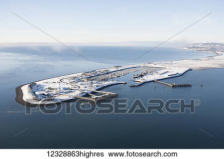 Homer Spit in winter; Homer, Alaska, United States of America View Large Photo Image Stock Photograph - Homer Spit in winter; Homer, Alaska, United States of America. Fotosearch