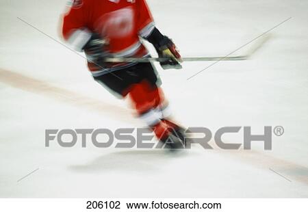 Ice hockey player View Large Photo Image Stock Image - Ice hockey player. Fotosearch