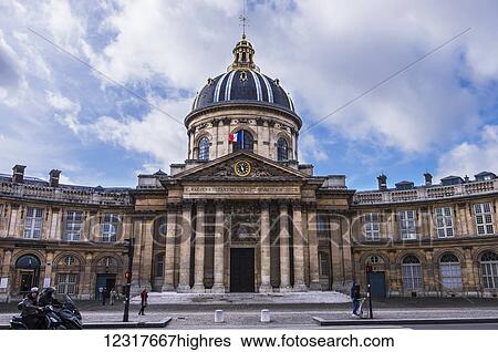 Institut de France; Paris, France View Large Photo Image Stock Photograph - Institut de France; Paris, France. Fotosearch