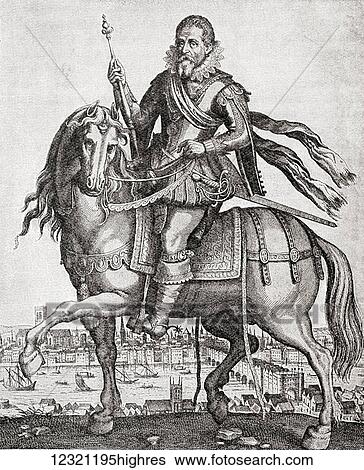 James I on horseback, with a view of London behind. James VI & I, 1566 1625. King of Scots as James VI fand King of England and Ireland as James I. From The Story of England, published 1930. View Large Photo Image Stock Photograph - James I on horseback, with a view of London behind. James VI & I, 1566 1625. King of Scots as James VI fand King of England and Ireland as James I. From The Story of England, published 1930.. Fotosearch