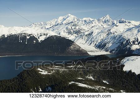 Stock Photograph - Lituya Bay; Alaska, United States of America. Fotosearch