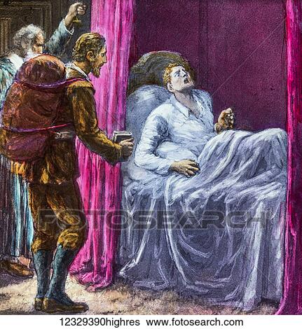 Magic lantern hand coloured slide circa 1900. A Pilgrims Progress by John Bunyan. Man in bed screaming with traveller and bible View Large Photo Image Stock Photograph - Magic lantern hand coloured slide circa 1900. A Pilgrims Progress by John Bunyan. Man in bed screaming with traveller and bible. Fotosearch