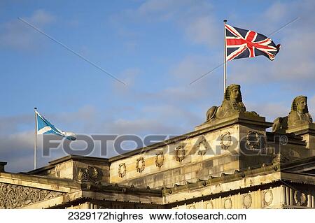Stock Photograph - Maps Globes and Flags. Fotosearch