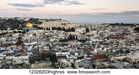 Old city of Jerusalem; Jerusalem, Israel View Large Photo Image Stock Photograph - Old city of Jerusalem; Jerusalem, Israel. Fotosearch