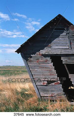 Old shack in field leaning over View Large Photo Image Stock Photography - Old shack in field leaning over. Fotosearch