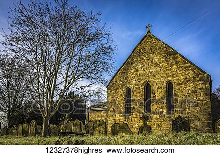 Parts of St. Cuthbert�s church dates back to 1180. It was burned down by the Border Reivers and rebuilt with a rare barrel-vaulted stone roof; Bellingham, Northumberland, England View Large Photo Image Stock Photograph - Parts of St. Cuthbert�s church dates back to 1180. It was burned down by the Border Reivers and rebuilt with a rare barrel-vaulted stone roof; Bellingham, Northumberland, England. Fotosearch