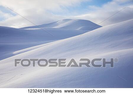 Pristine snow covers Canwell Glacier in the Alaska Range in winter; Alaska, United States of America View Large Photo Image Stock Photograph - Pristine snow covers Canwell Glacier in the Alaska Range in winter; Alaska, United States of America. Fotosearch