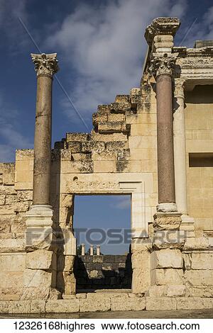 Ruins in Beit Shearim National Park; Beit Shean, North District, Israel View Large Photo Image Stock Photograph - Ruins in Beit Shearim National Park; Beit Shean, North District, Israel. Fotosearch