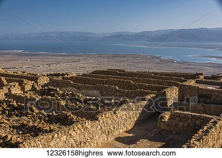Ruins of stone walls in the Judaean Desert, Dead Sea region; South District, Israel View Large Photo Image Stock Photograph - Ruins of stone walls in the Judaean Desert, Dead Sea region; South District, Israel. Fotosearch