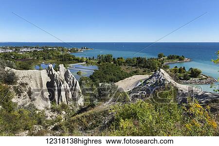 Scarborough bluffs and Bluffers Park; Toronto, Ontario, Canada View Large Photo Image Stock Photograph - Scarborough bluffs and Bluffers Park; Toronto, Ontario, Canada. Fotosearch