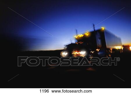 Shaky image of semi truck View Large Photo Image Stock Photograph - Shaky image of semi truck. Fotosearch