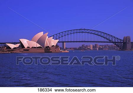Sydney Opera House viewed from across water View Large Photo Image Picture - Sydney Opera House viewed from across water. Fotosearch