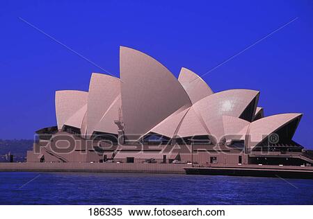 Stock Photography - Sydney Opera House viewed from across water. Fotosearch