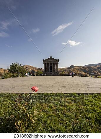 Stock Photograph - Temple of Garni; Garni, Azat Valley, Armenia. Fotosearch