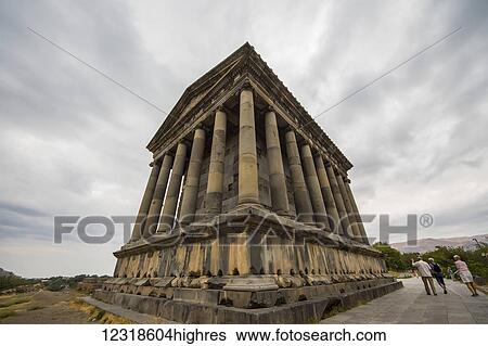 Stock Photograph - Temple of Garni; Garni, Azat Valley, Armenia. Fotosearch