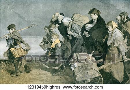 Stock Photograph - The Homeless. From Bibby's Annual, published 1915. Fotosearch