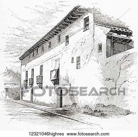 The house in Valladolid, Spain, in which Christopher Columbus died in 1506. From the book Life of Christopher Columbus by Clements R. Markham published 1892. View Large Photo Image Stock Photograph - The house in Valladolid, Spain, in which Christopher Columbus died in 1506. From the book Life of Christopher Columbus by Clements R. Markham published 1892.. Fotosearch